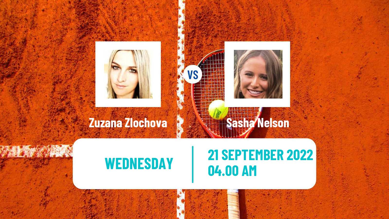 Tennis ITF Tournaments Zuzana Zlochova - Sasha Nelson