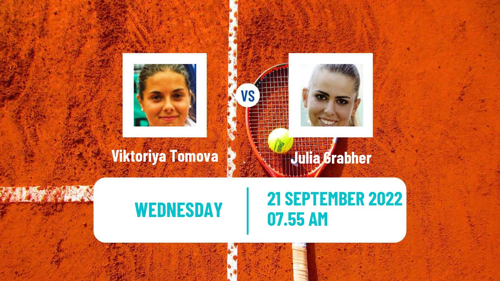 Tennis ATP Challenger Viktoriya Tomova - Julia Grabher