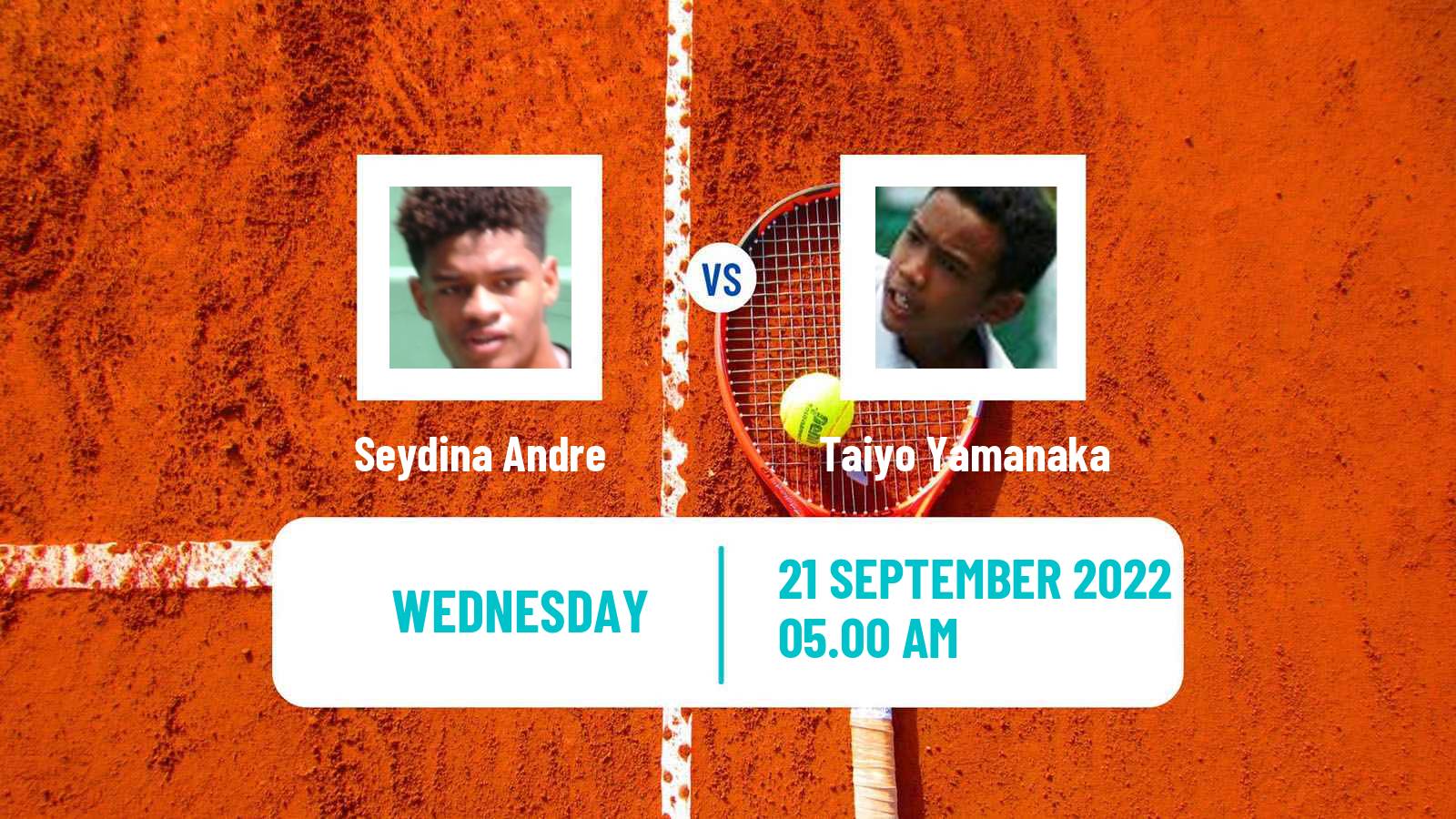 Tennis ITF Tournaments Seydina Andre - Taiyo Yamanaka