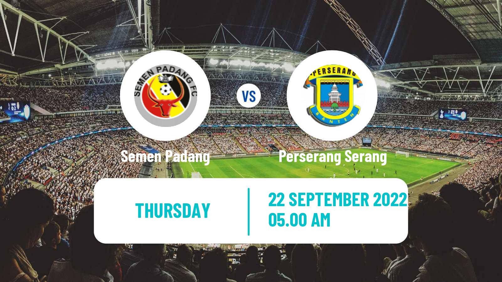 Soccer Indonesian Liga 2 Semen Padang - Perserang Serang