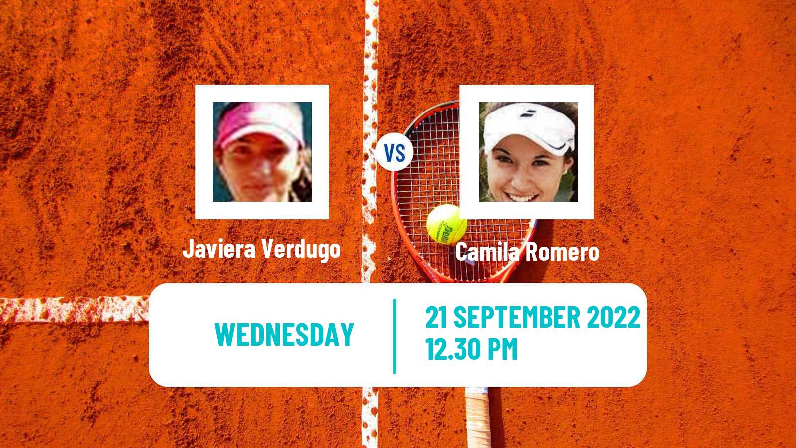 Tennis ITF Tournaments Javiera Verdugo - Camila Romero