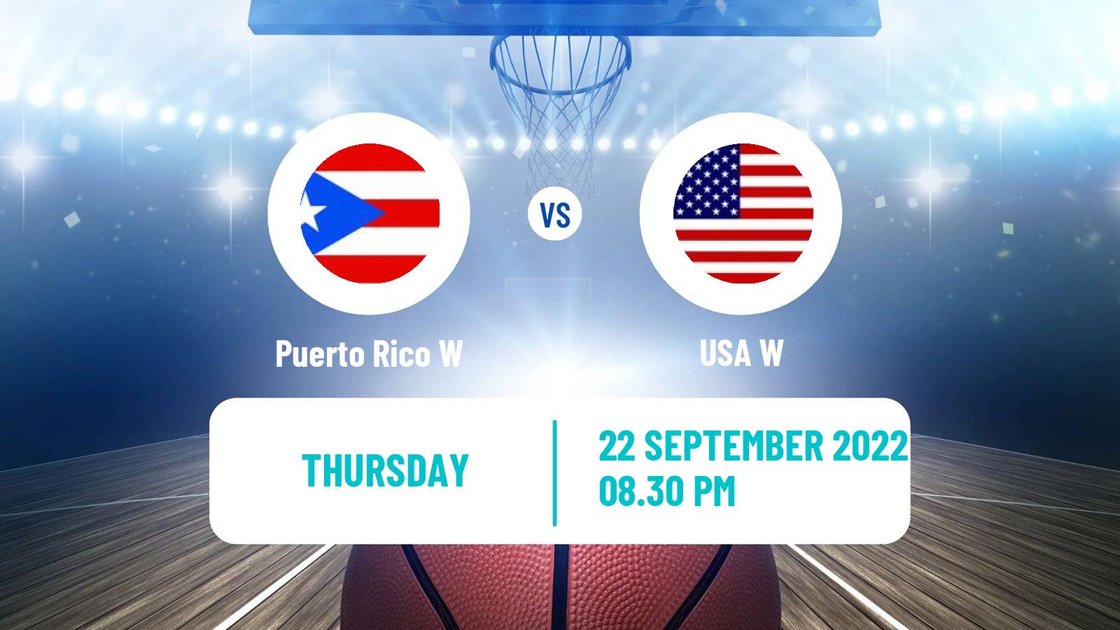 Basketball World Cup Basketball Women Puerto Rico W - USA W