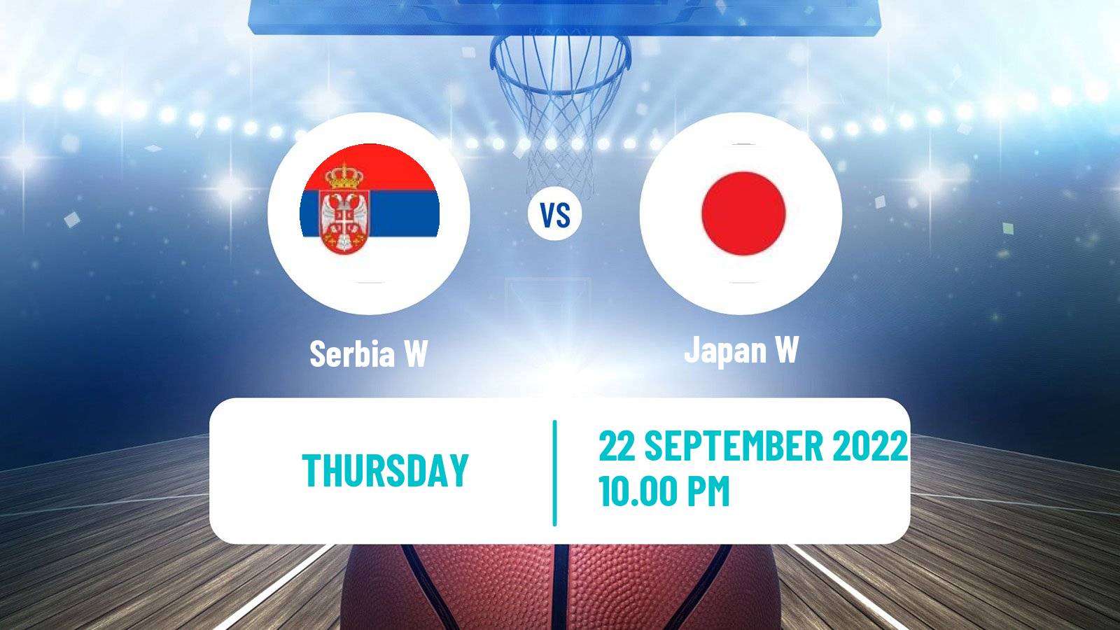 Basketball World Cup Basketball Women Serbia W - Japan W