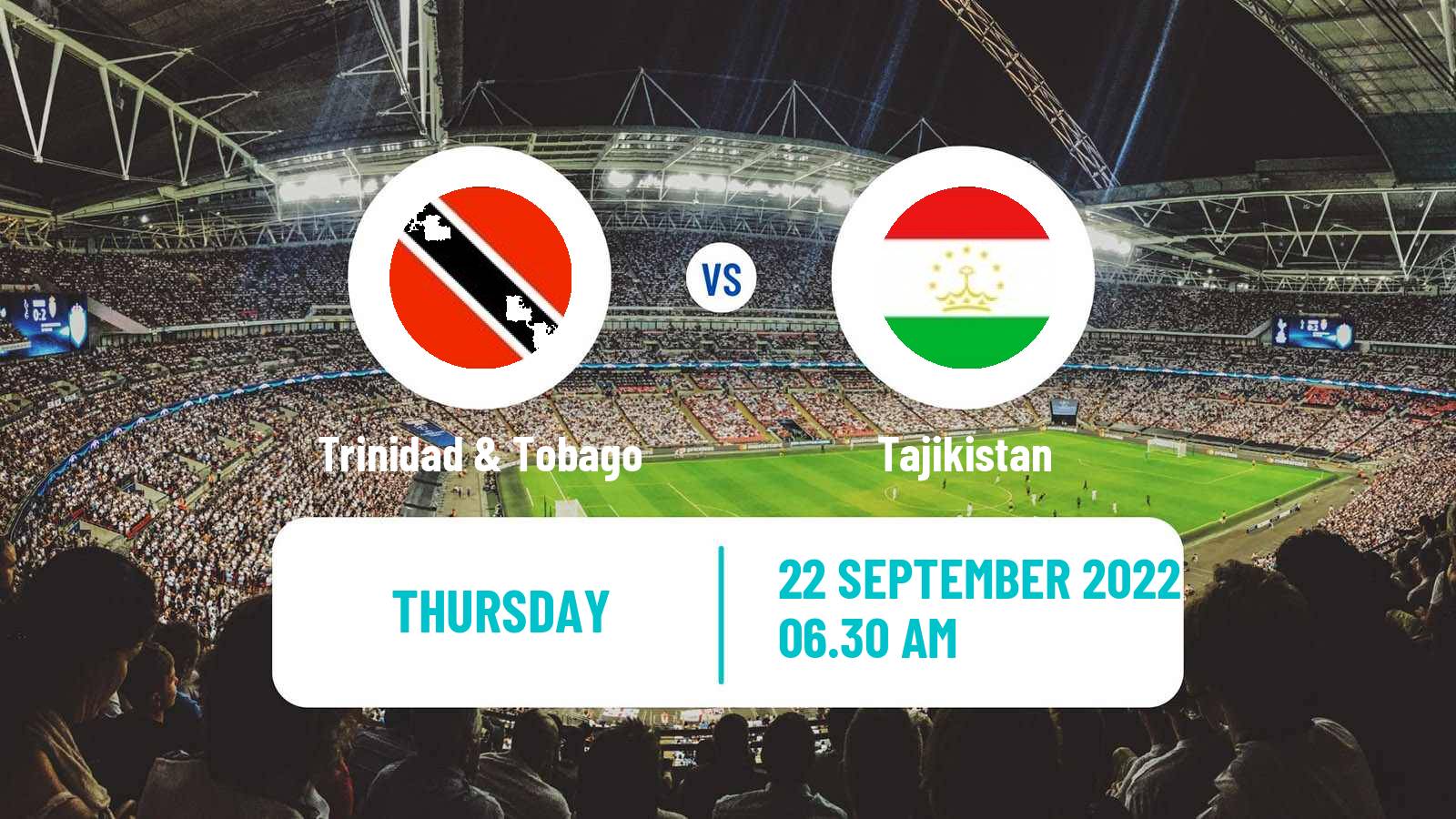 Soccer Kings Cup Thailand Trinidad & Tobago - Tajikistan
