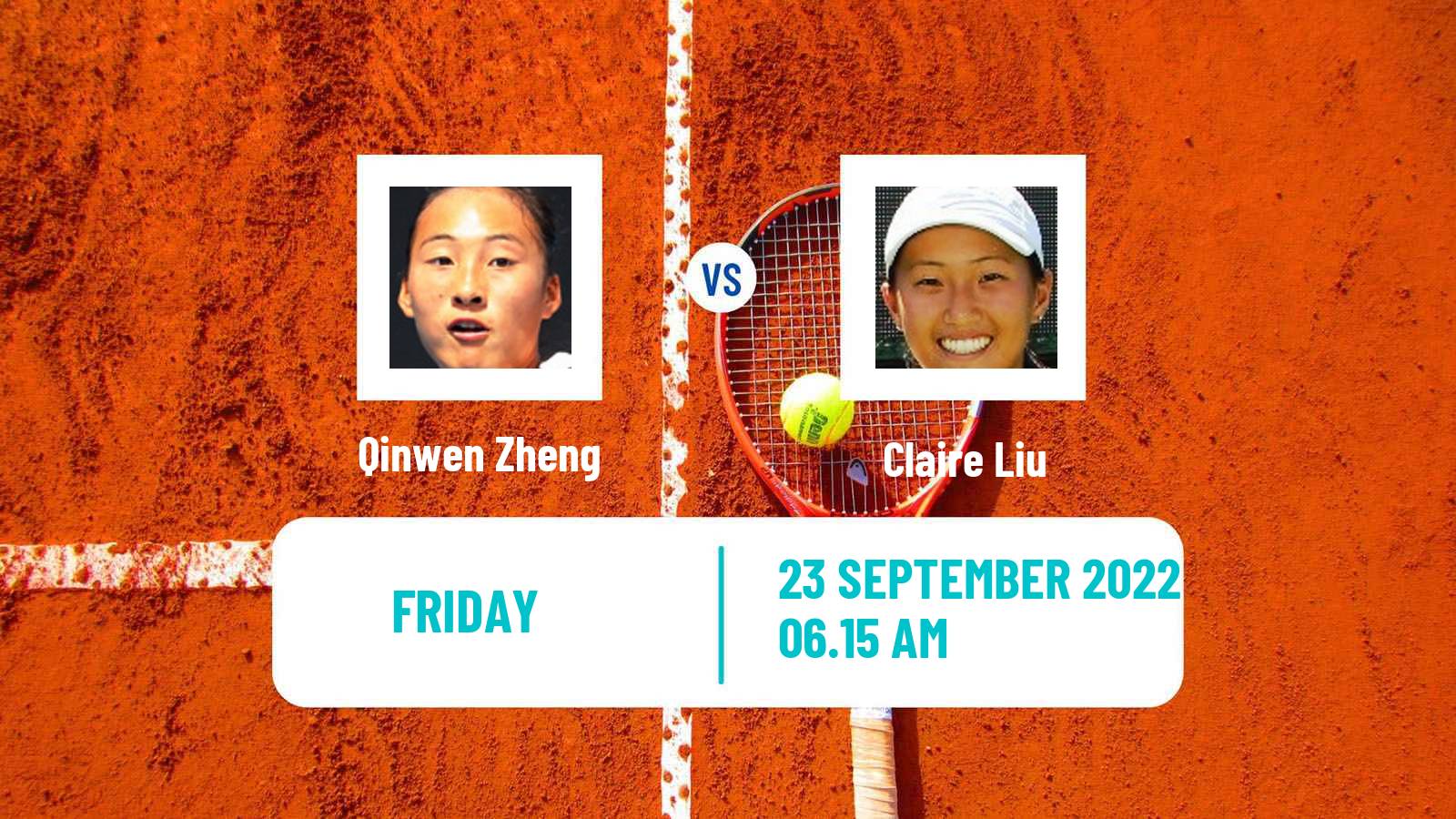 Tennis WTA Tokyo Qinwen Zheng - Claire Liu