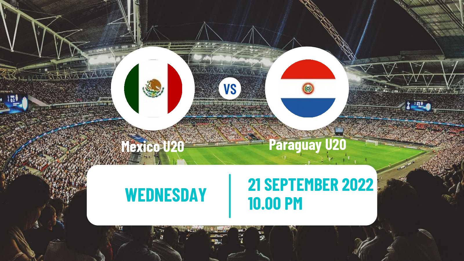 Soccer Friendly Mexico U20 - Paraguay U20