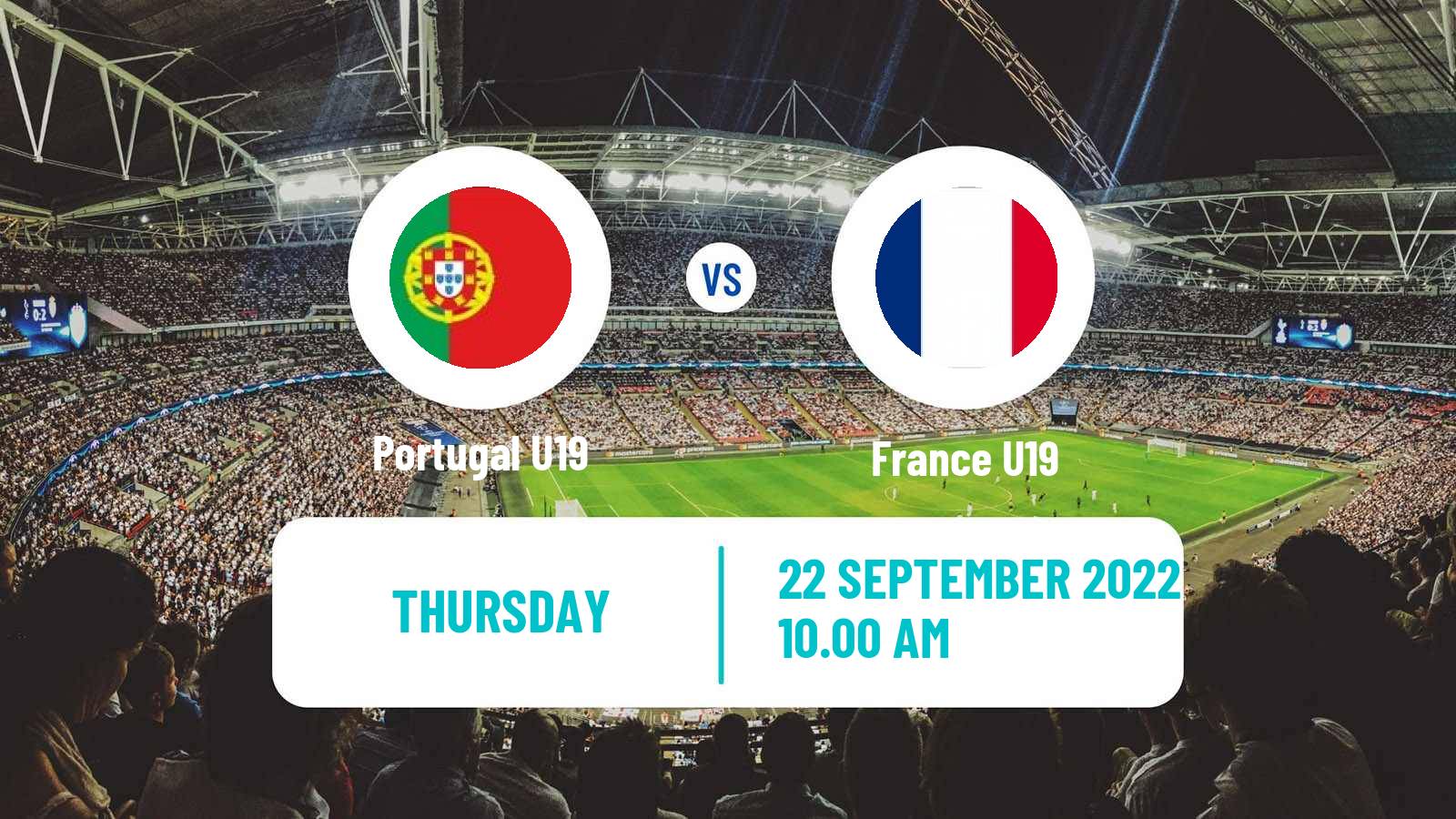 Soccer Friendly Portugal U19 - France U19
