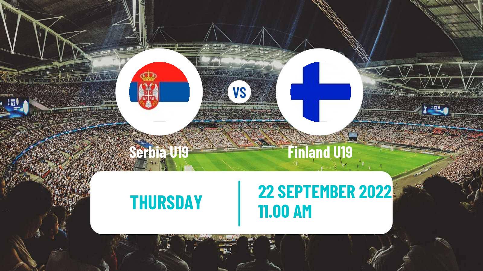 Soccer Friendly Serbia U19 - Finland U19