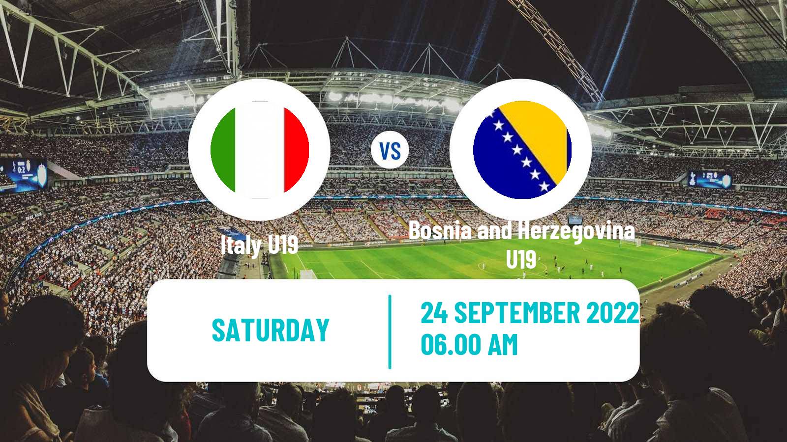 Soccer UEFA Euro U19 Italy U19 - Bosnia and Herzegovina U19