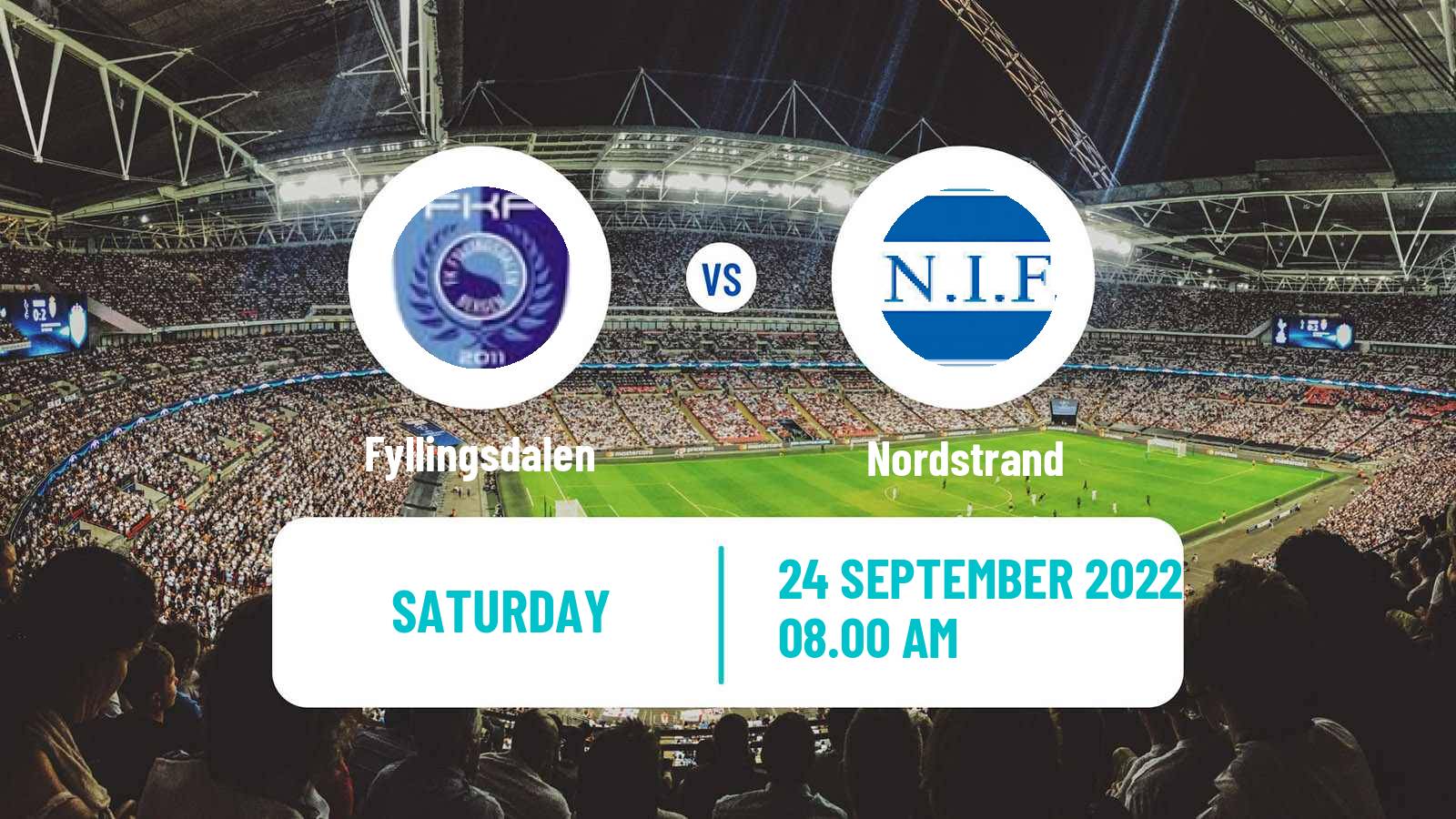 Soccer Norwegian Division 3 - Group 1 Fyllingsdalen - Nordstrand