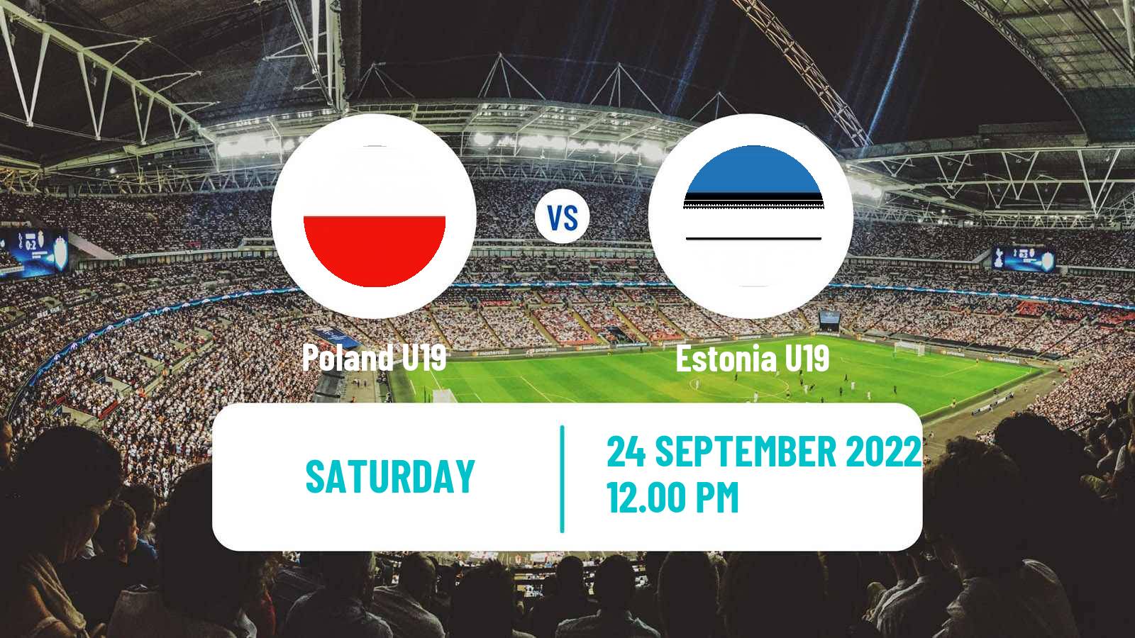 Soccer UEFA Euro U19 Poland U19 - Estonia U19