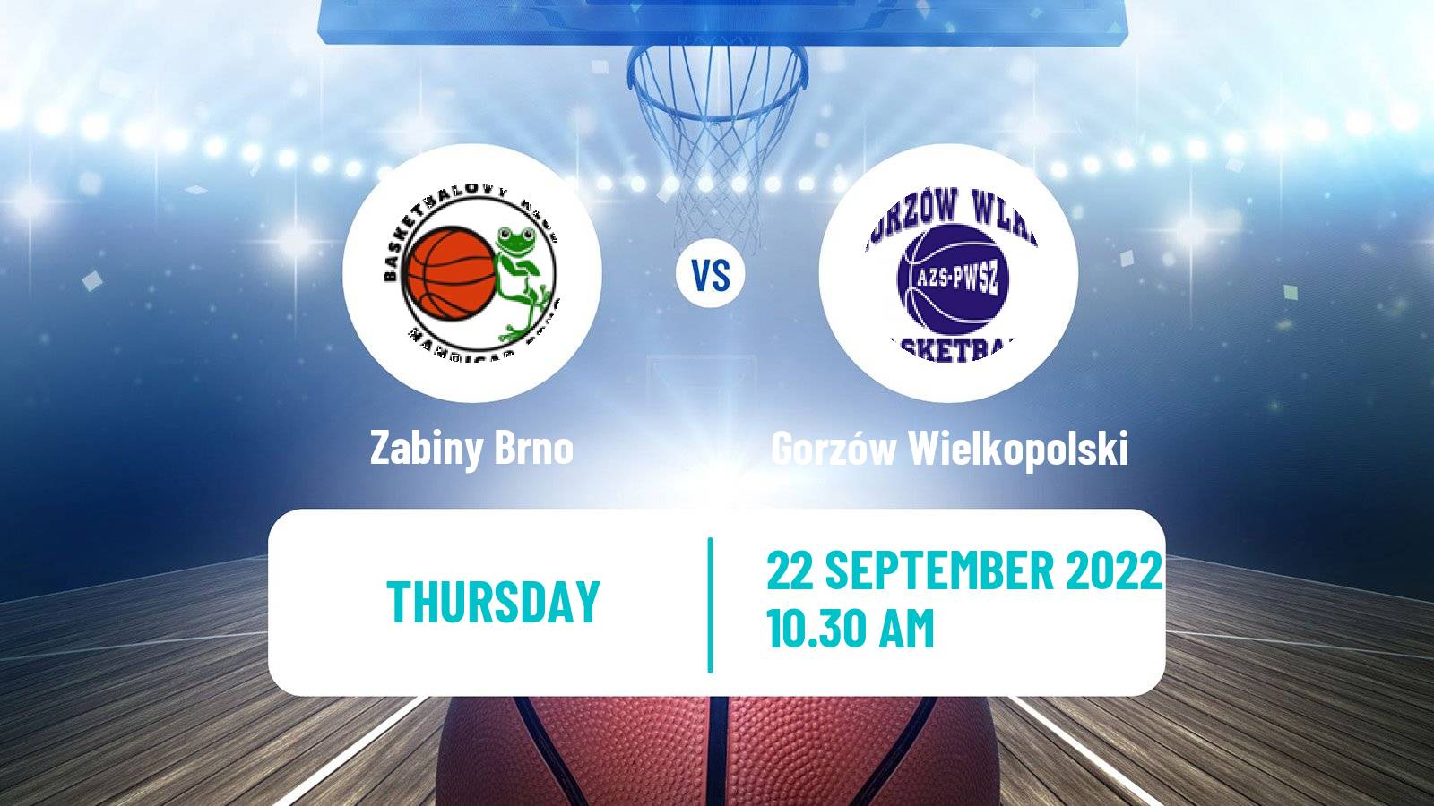 Basketball Club Friendly Basketball Women Zabiny Brno - Gorzów Wielkopolski