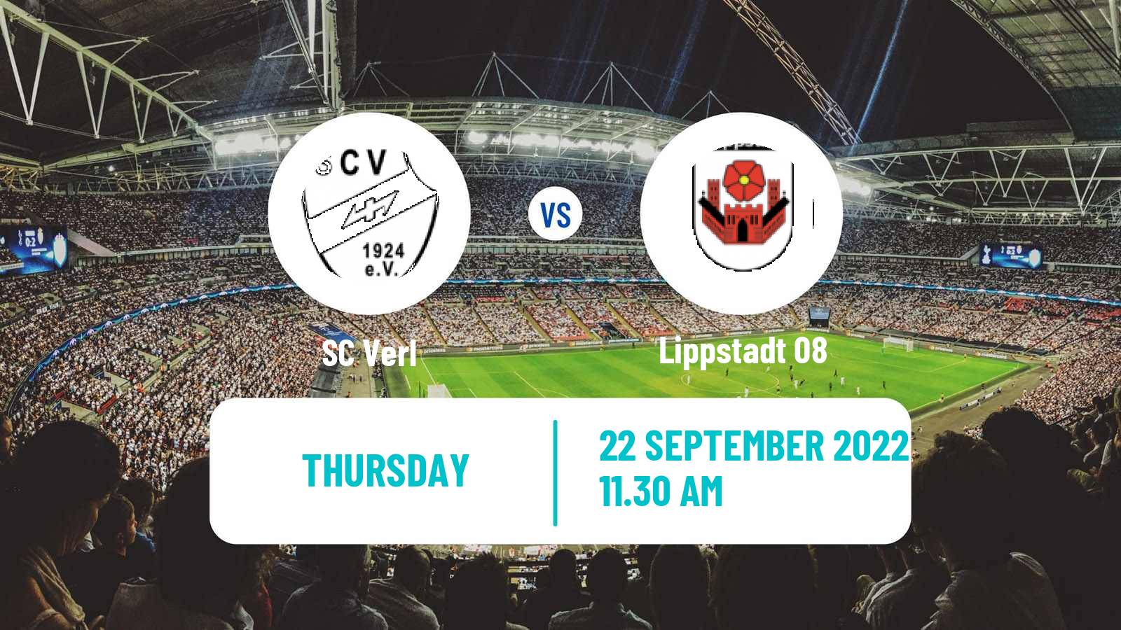 Soccer Club Friendly Verl - Lippstadt 08