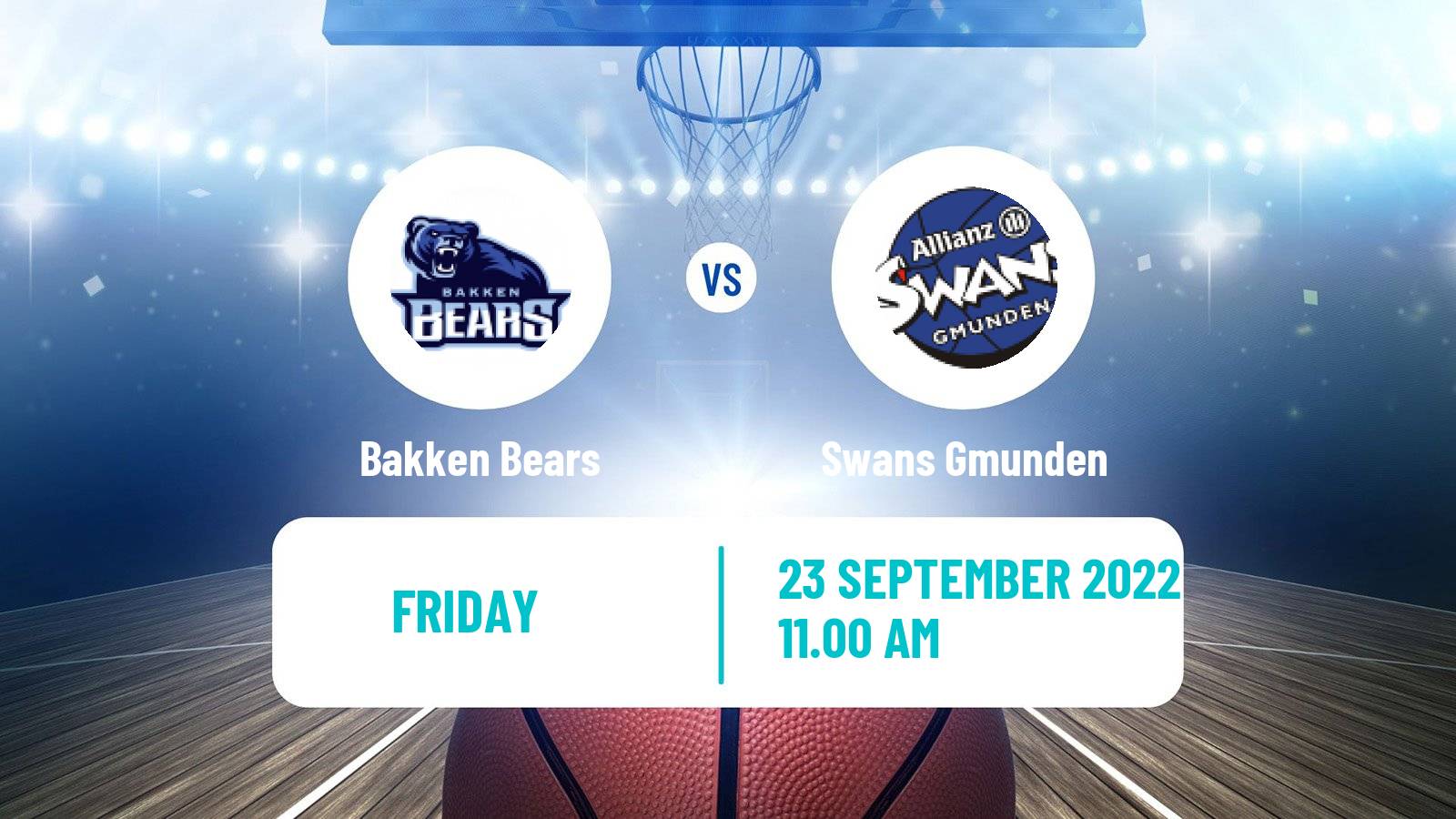 Basketball Champions League Basketball Bakken Bears - Swans Gmunden