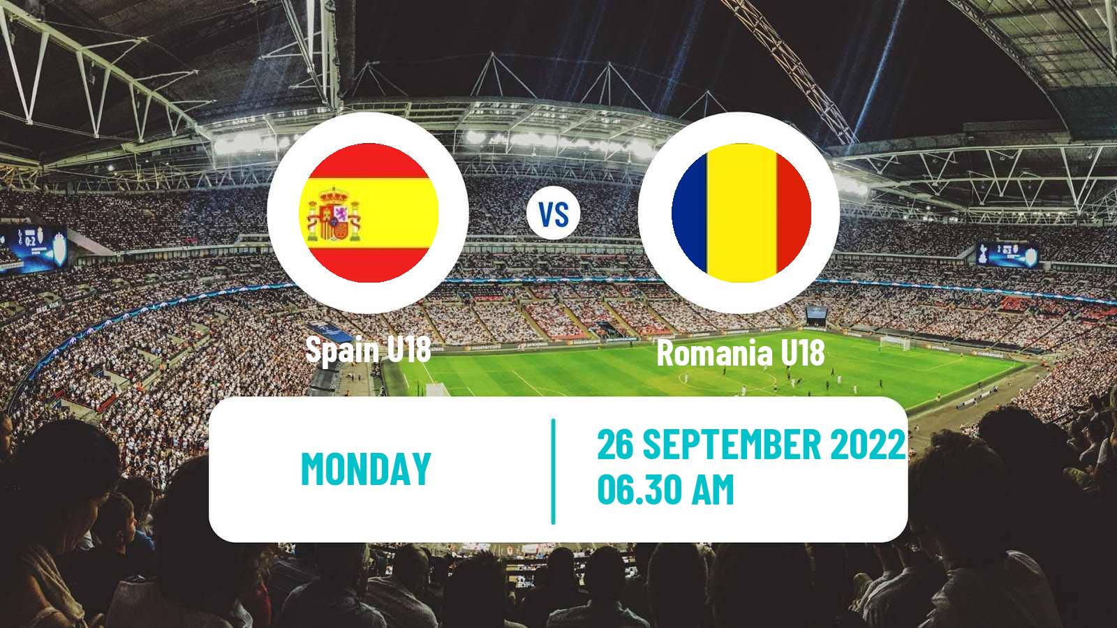 Soccer Friendly Spain U18 - Romania U18