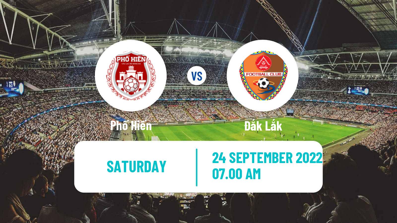 Soccer Vietnamese V League 2 Phố Hiến - Đắk Lắk