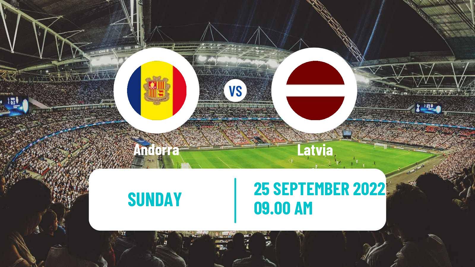 Soccer UEFA Nations League Andorra - Latvia