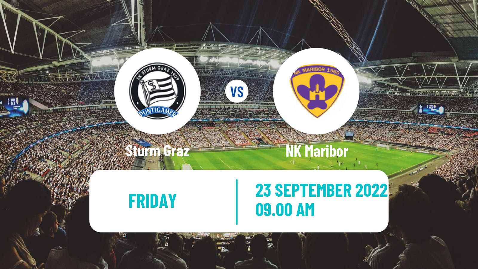 Soccer Club Friendly Sturm Graz - Maribor