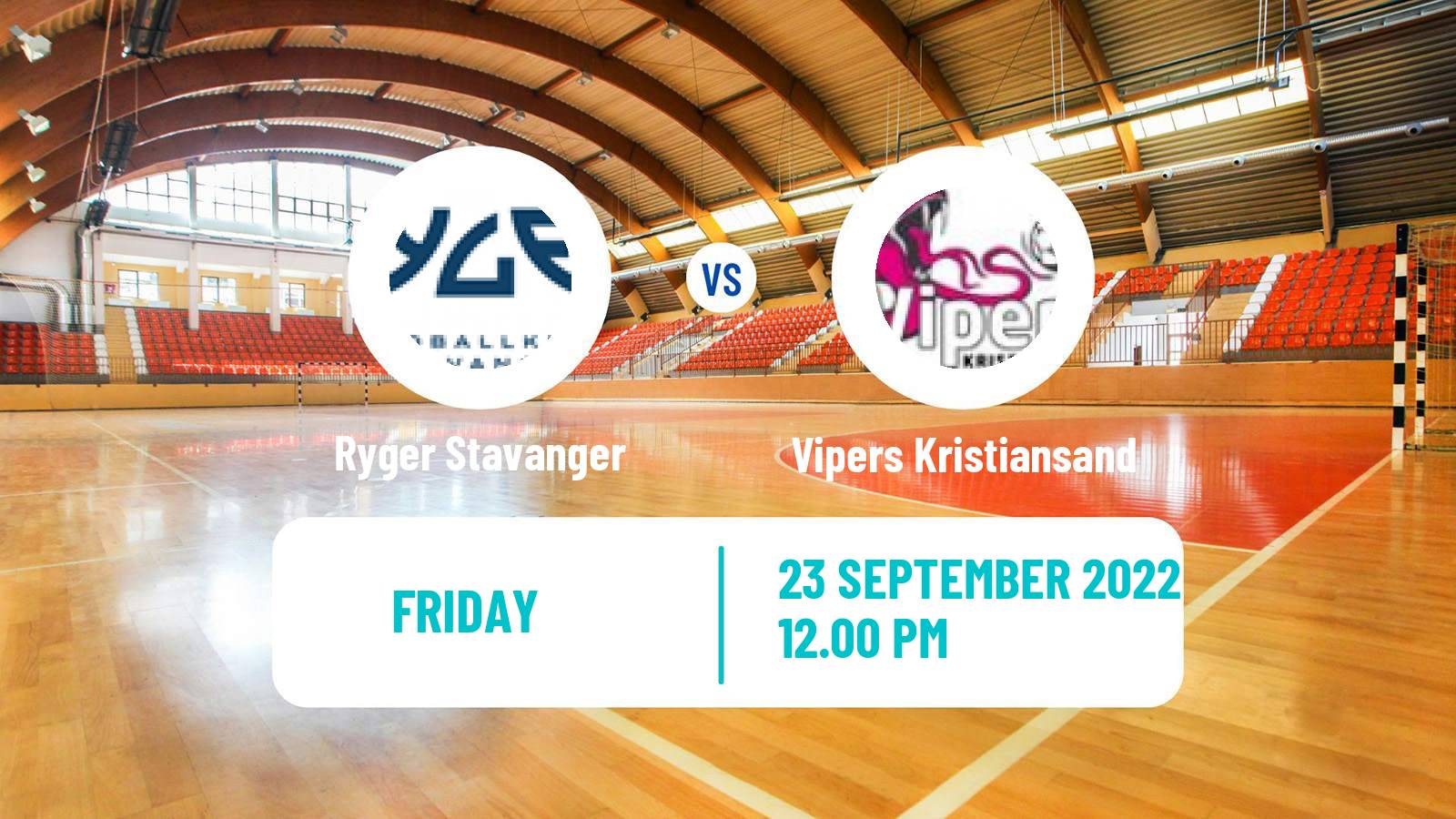 Handball Norwegian NM Cup Handball Ryger Stavanger - Vipers Kristiansand