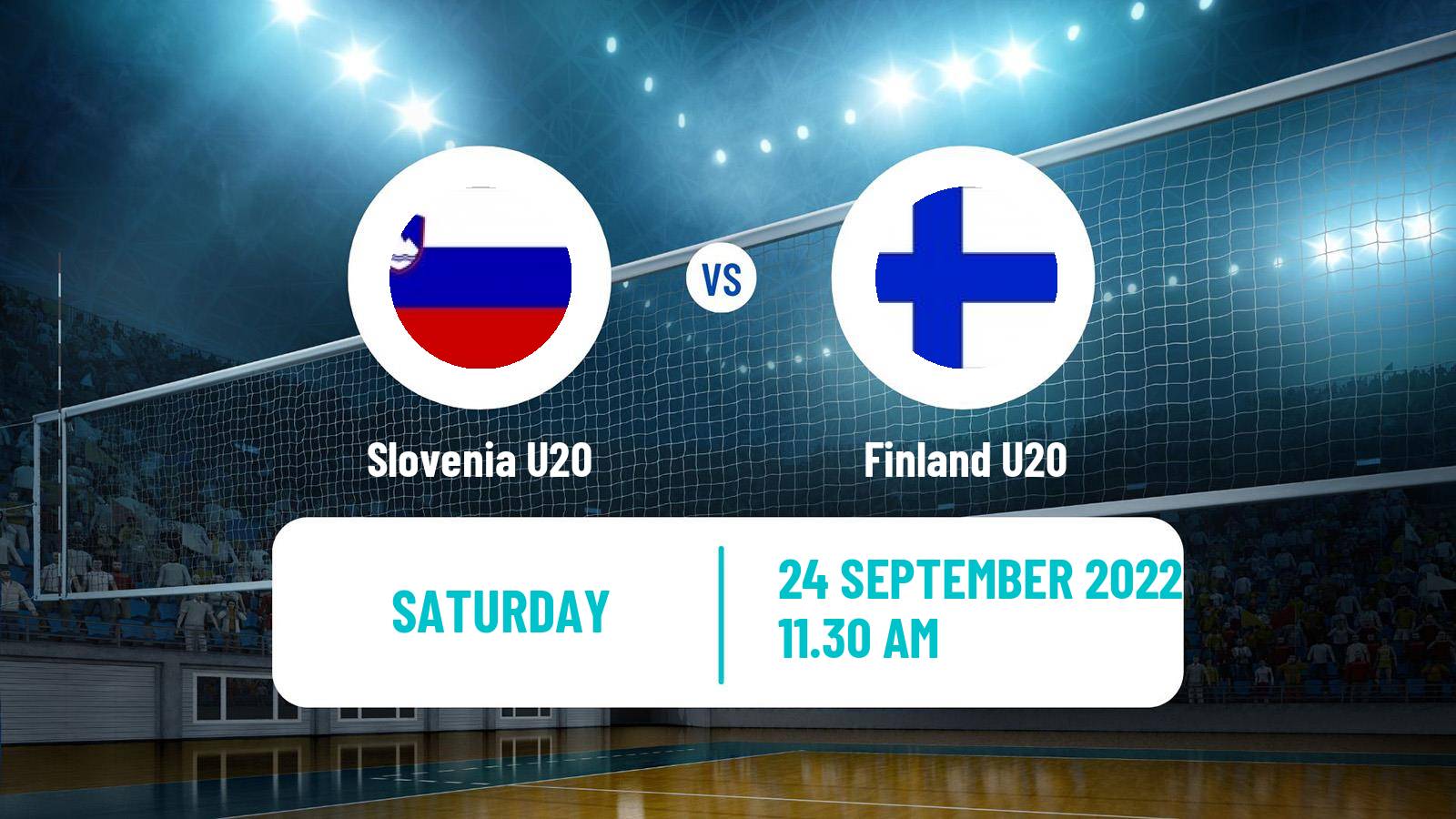 Volleyball European Championship U20 Volleyball Slovenia U20 - Finland U20