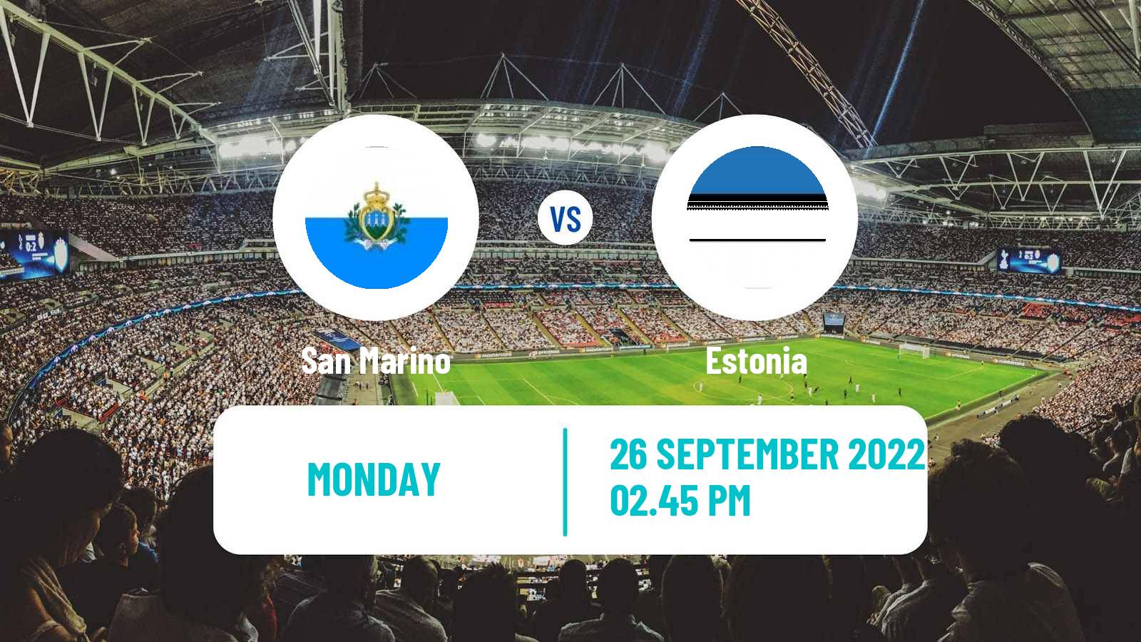 Soccer UEFA Nations League San Marino - Estonia