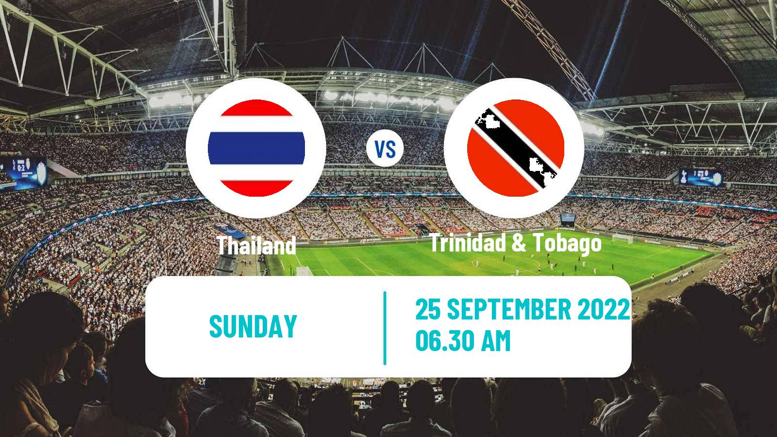 Soccer Kings Cup Thailand Thailand - Trinidad & Tobago