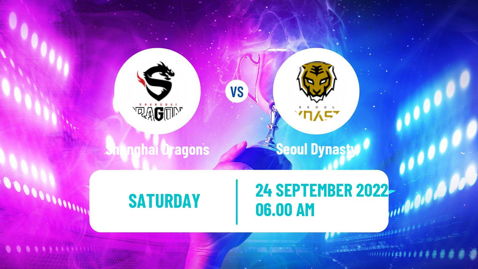 Esports eSports Shanghai Dragons - Seoul Dynasty