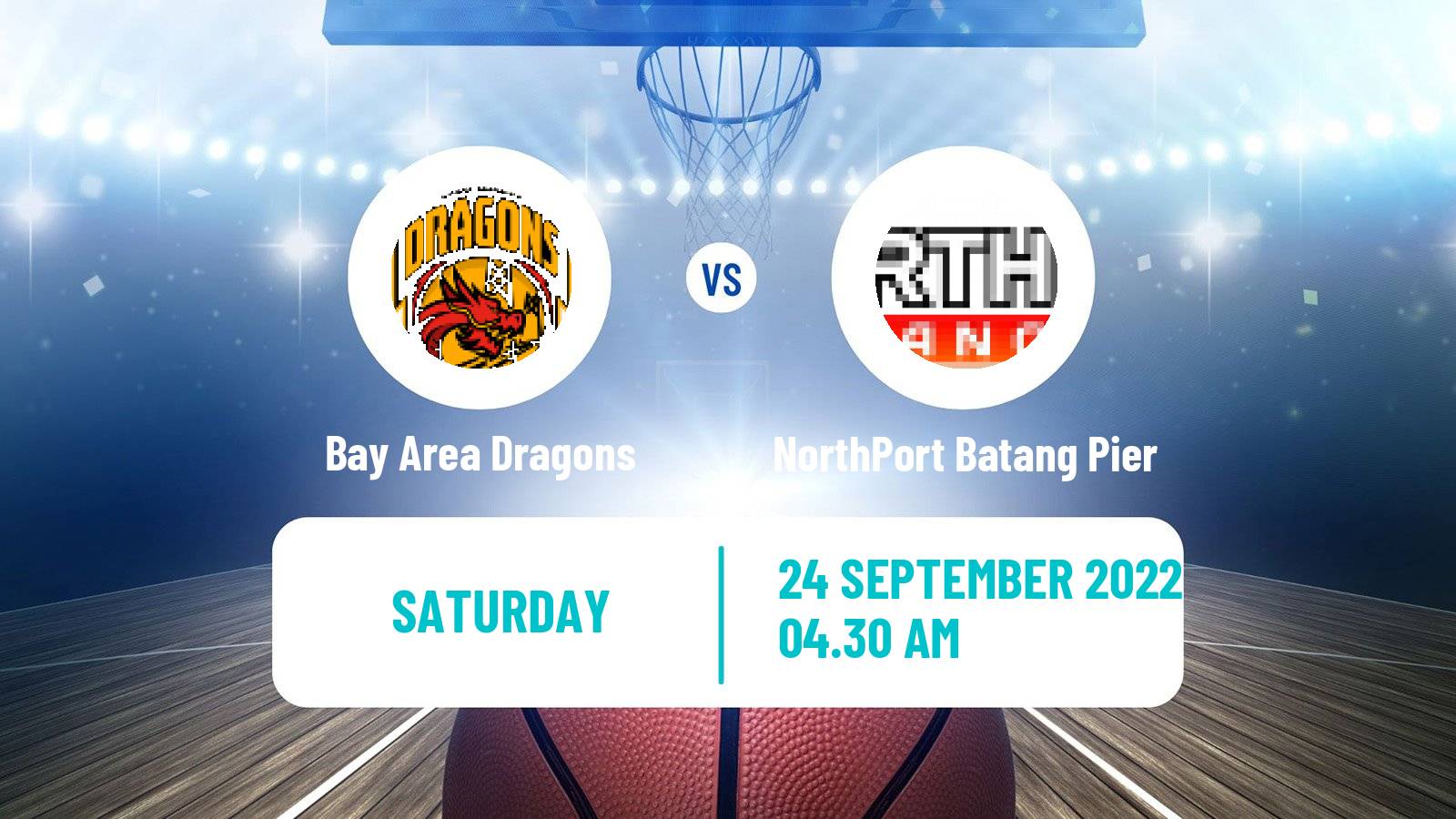 Basketball Philippines - Commissioners Cup Bay Area Dragons - NorthPort Batang Pier