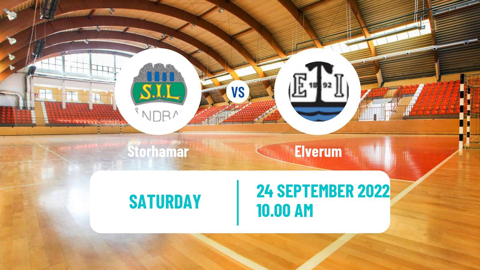 Handball Norwegian NM Cup Handball Storhamar - Elverum