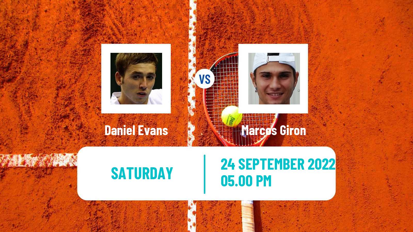 Tennis ATP San Diego Daniel Evans - Marcos Giron