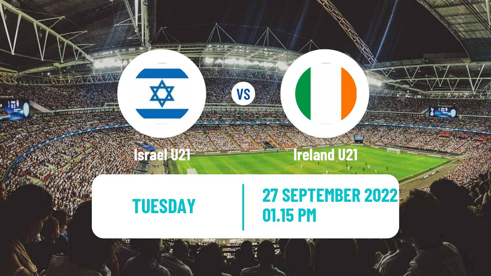 Soccer UEFA Euro U21 Israel U21 - Ireland U21