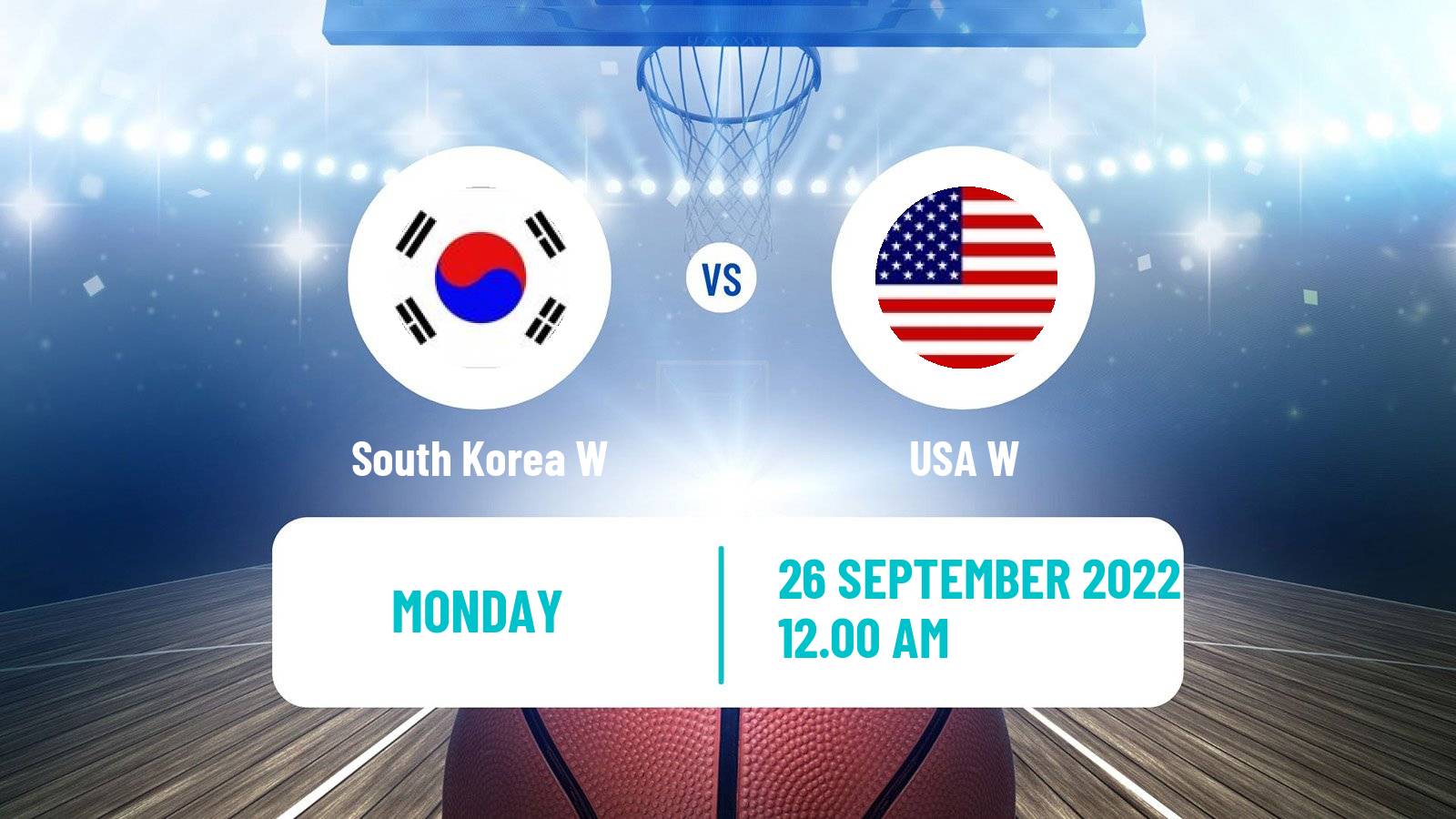 Basketball World Cup Basketball Women South Korea W - USA W