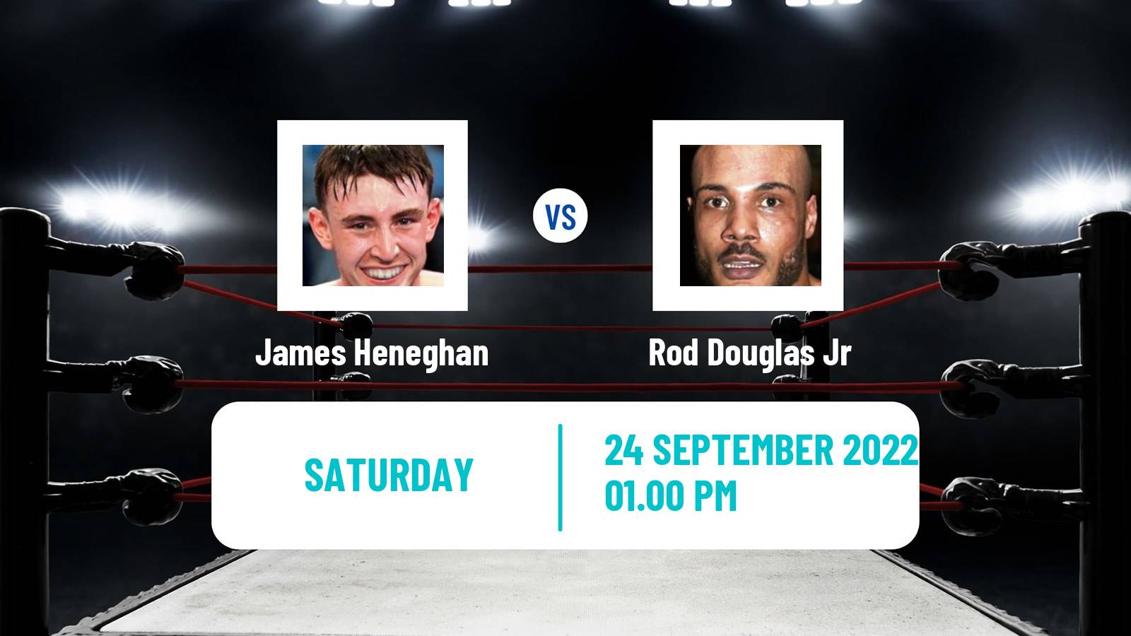 Boxing Boxing James Heneghan - Rod Douglas Jr