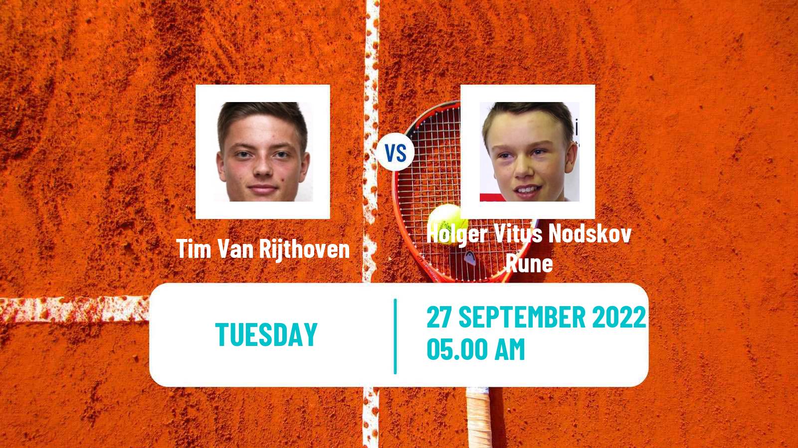 Tennis ATP Sofia Tim Van Rijthoven - Holger Vitus Nodskov Rune