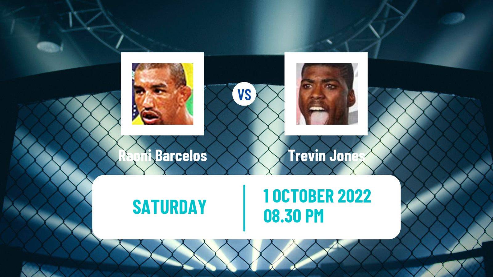 MMA MMA Raoni Barcelos - Trevin Jones