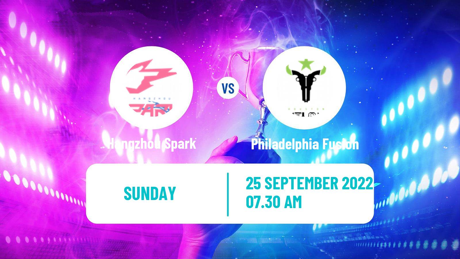 Esports eSports Hangzhou Spark - Philadelphia Fusion