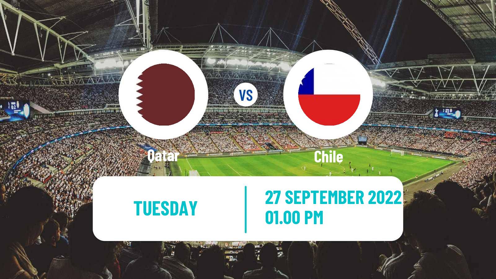 Soccer Friendly Qatar - Chile