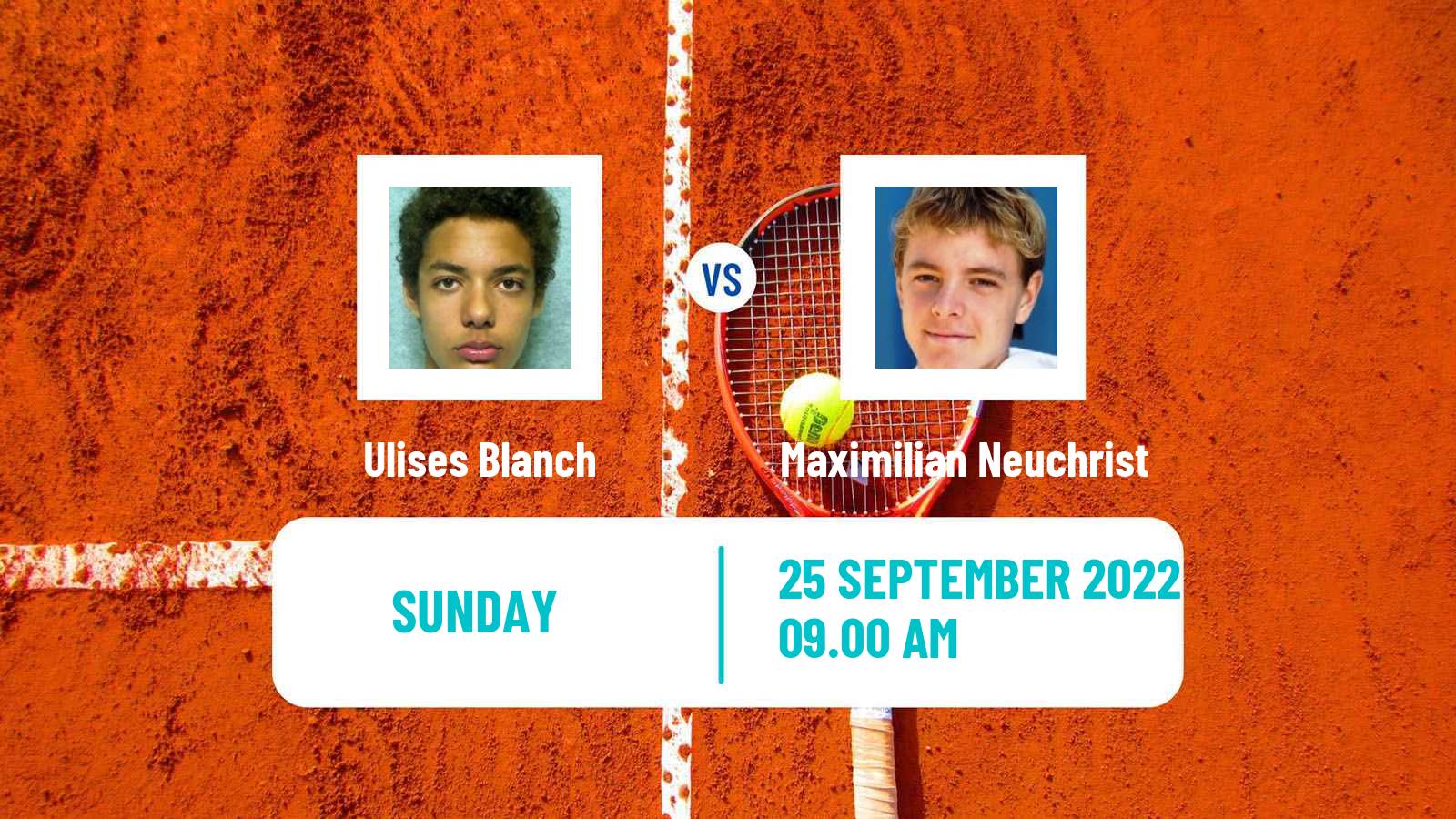 Tennis ATP Challenger Ulises Blanch - Maximilian Neuchrist