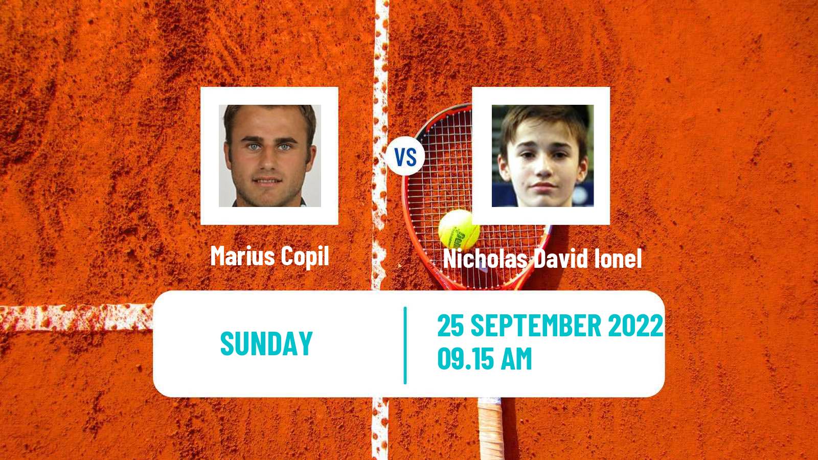 Tennis ATP Tel Aviv Marius Copil - Nicholas David Ionel