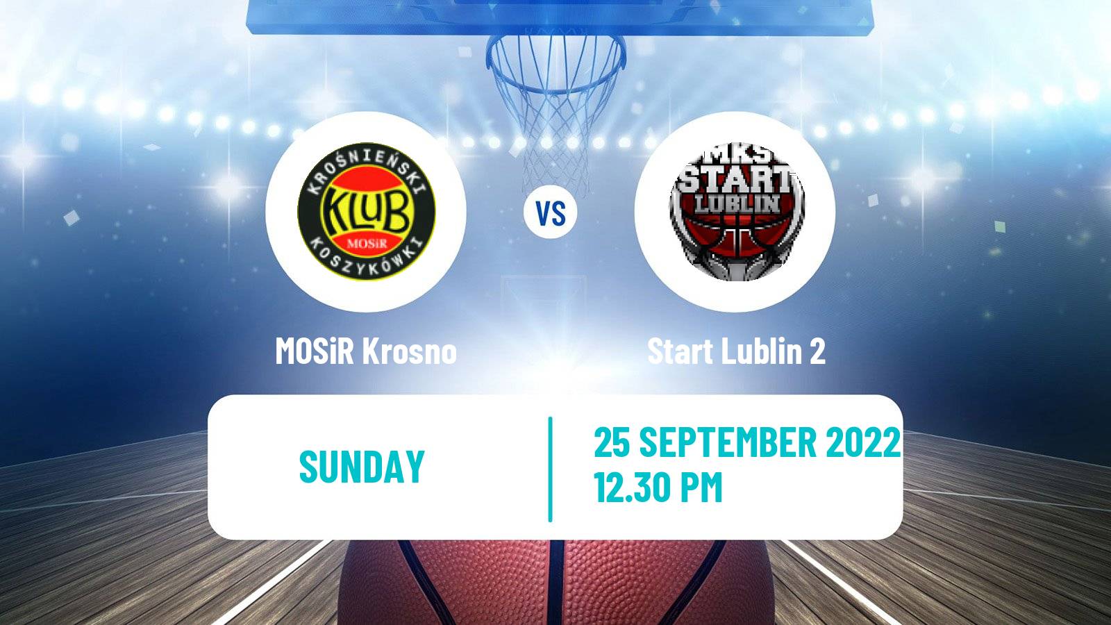 Basketball Polish 1 Liga Basketball MOSiR Krosno - Start Lublin 2