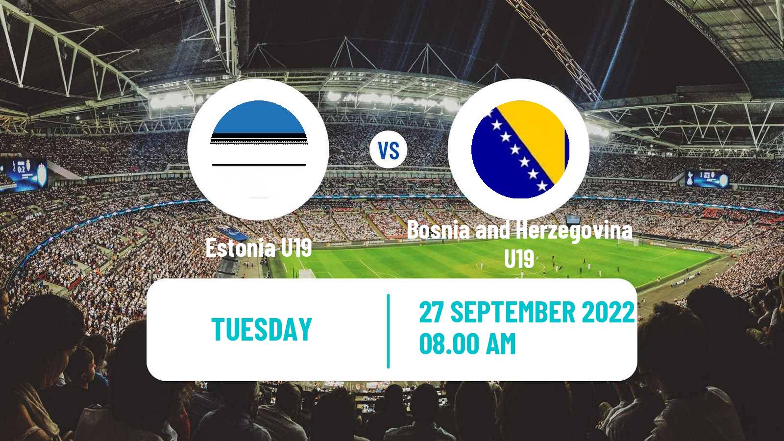 Soccer UEFA Euro U19 Estonia U19 - Bosnia and Herzegovina U19