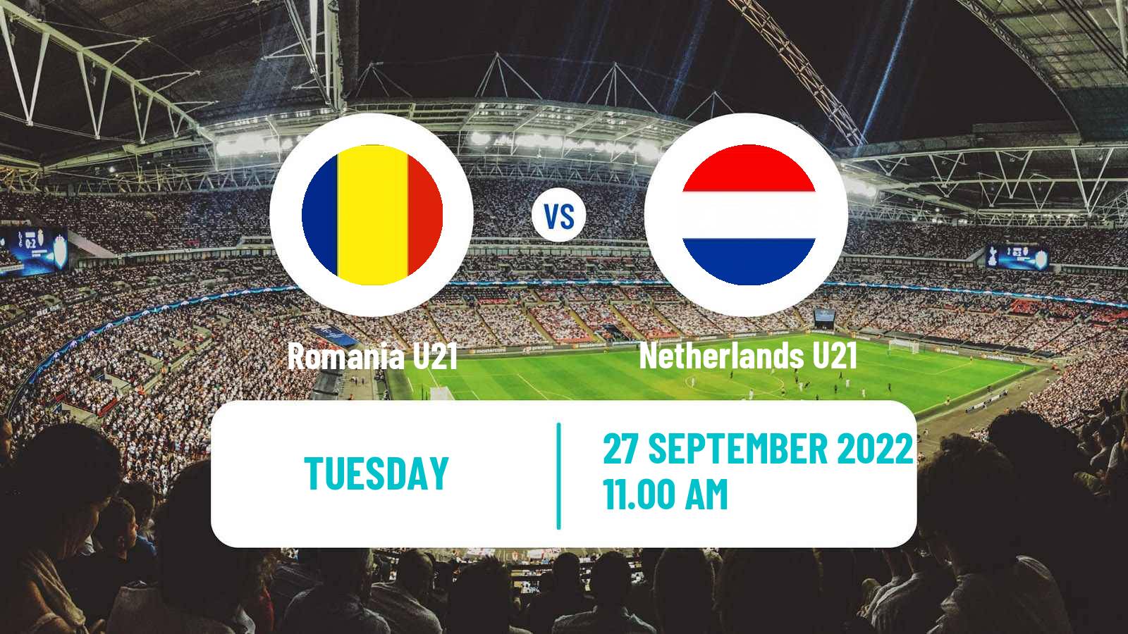 Soccer Friendly Romania U21 - Netherlands U21