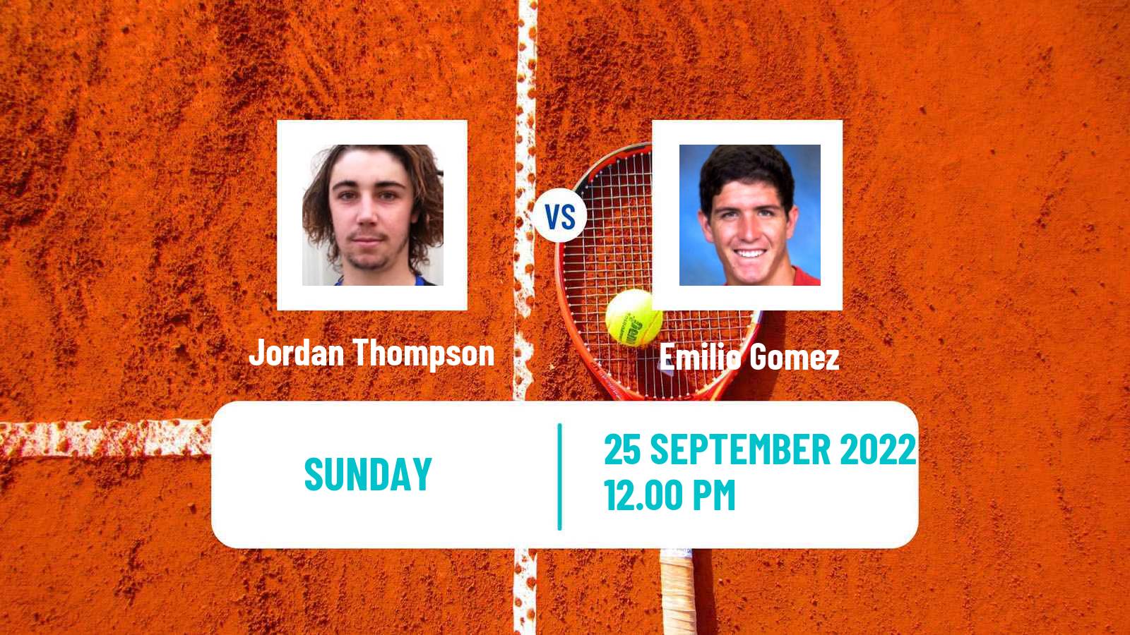 Tennis ATP Challenger Jordan Thompson - Emilio Gomez
