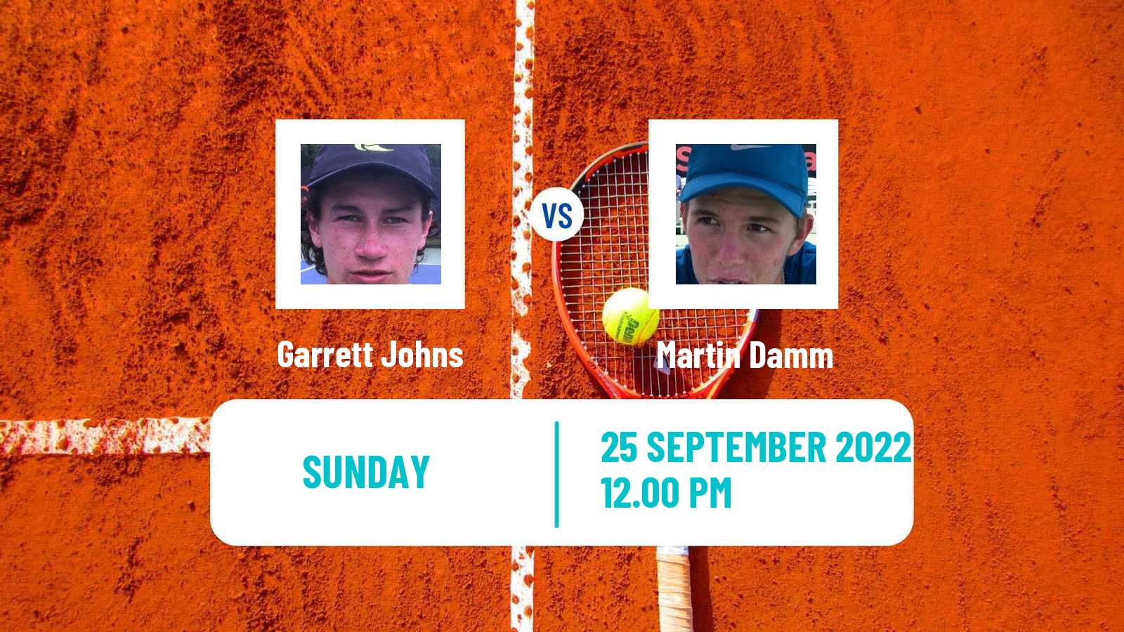 Tennis ATP Challenger Garrett Johns - Martin Damm