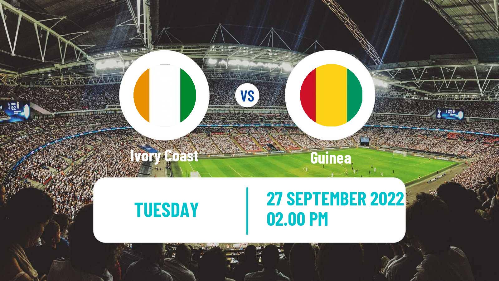 Soccer Friendly Ivory Coast - Guinea