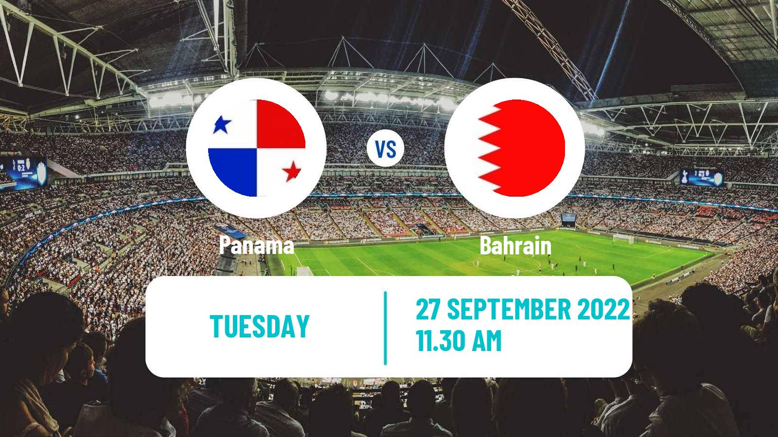 Soccer Friendly Panama - Bahrain