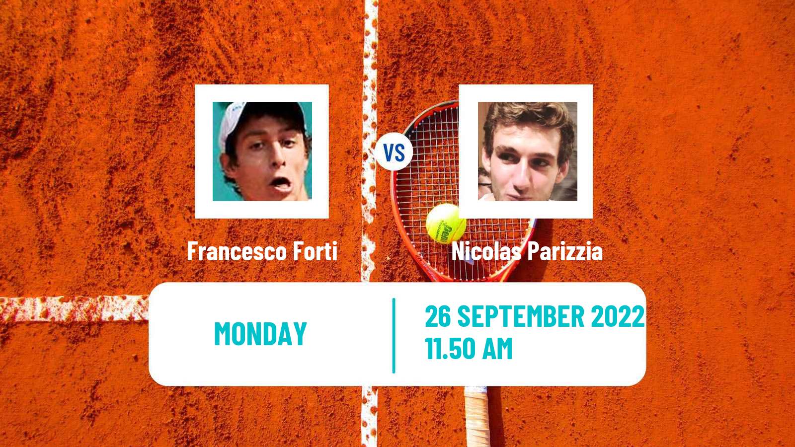 Tennis ITF Tournaments Francesco Forti - Nicolas Parizzia
