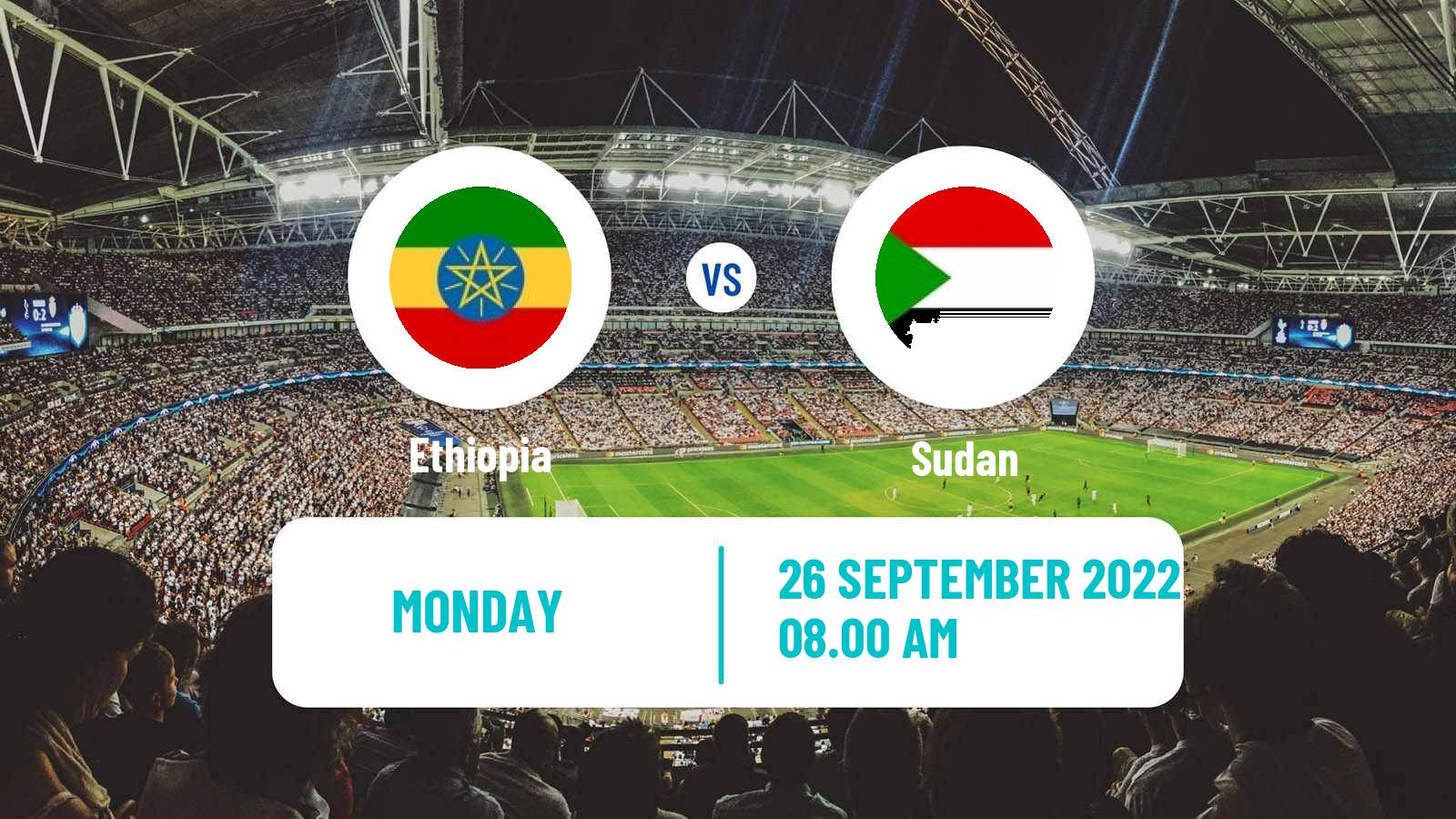Soccer Friendly Ethiopia - Sudan