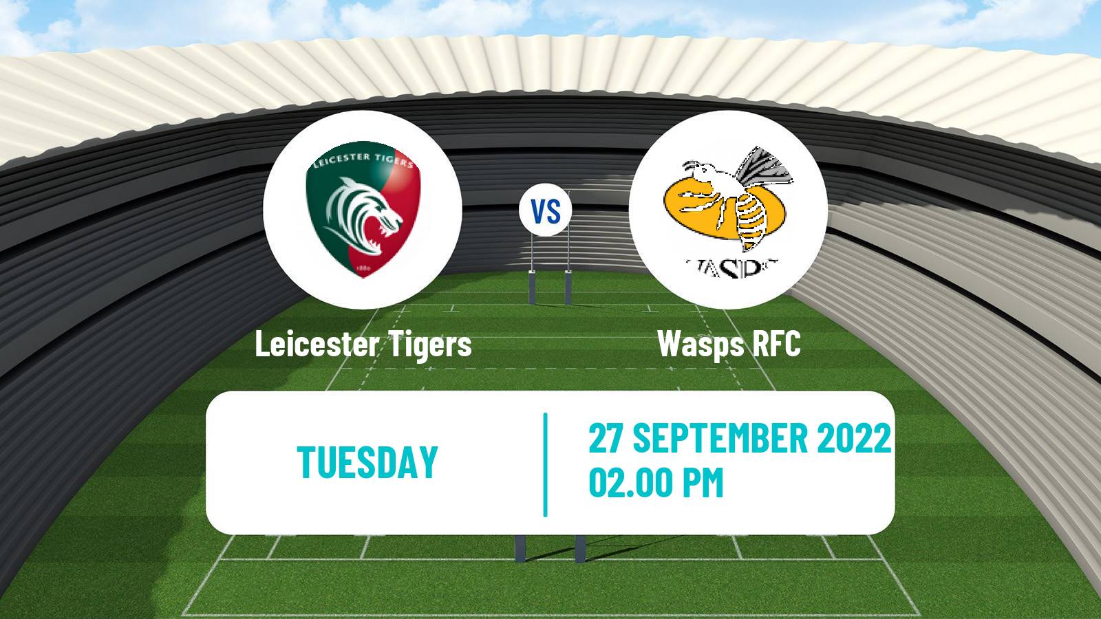 Rugby union English Premiership Rugby Cup Leicester Tigers - Wasps RFC