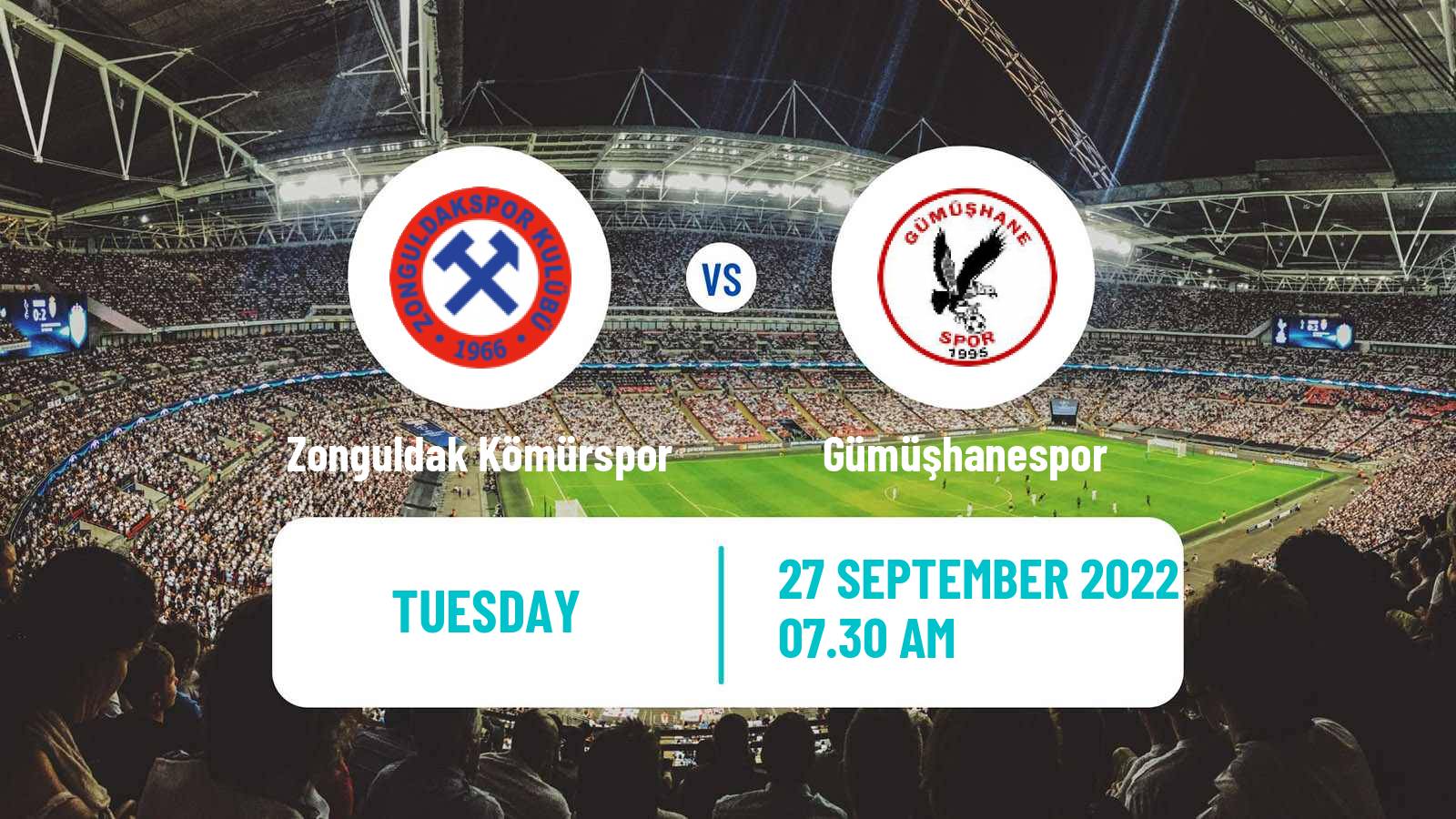 Soccer Turkish Cup Zonguldak Kömürspor - Gümüşhanespor